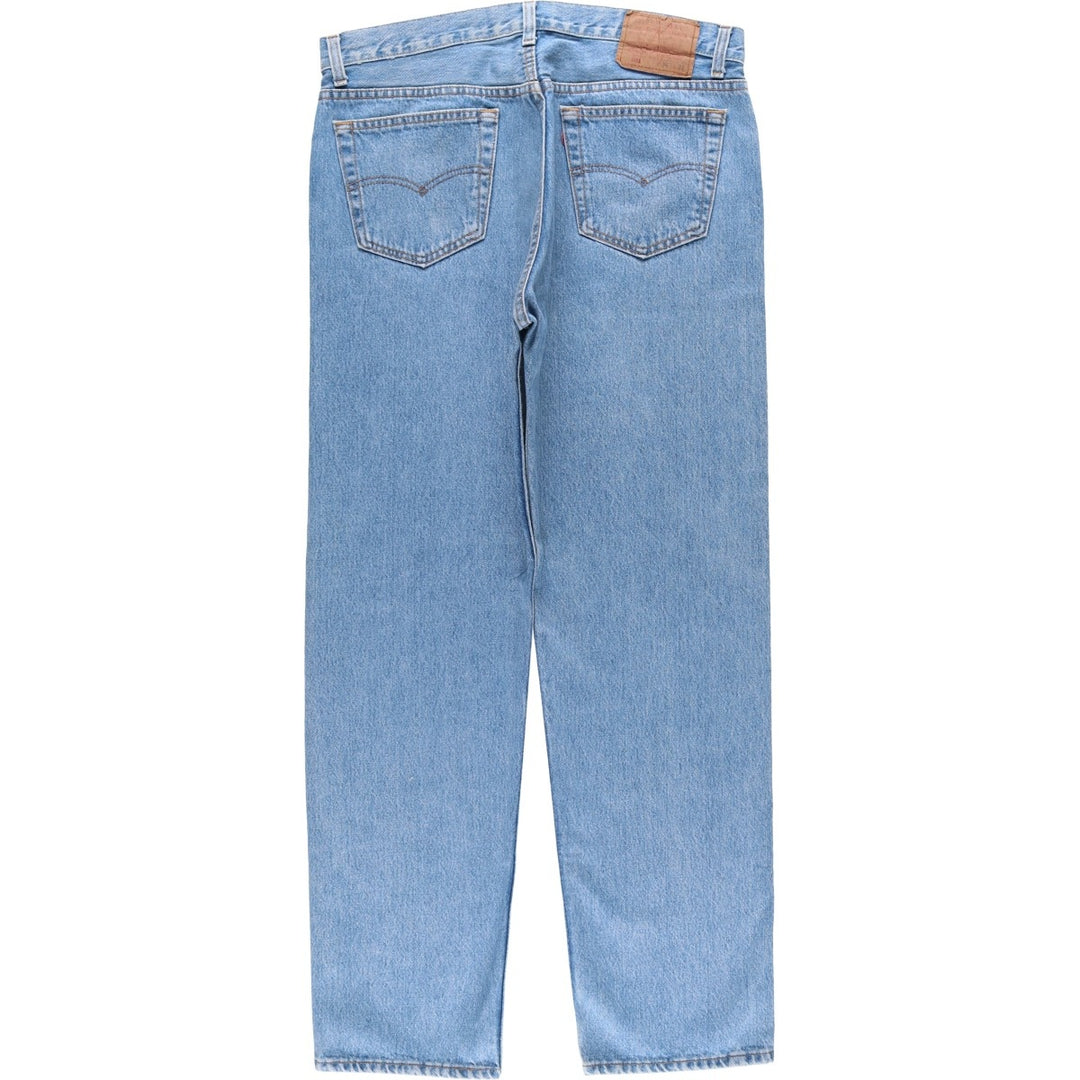 1990'S Levi's 501-0191 Straight Denim Pants, Made in USA, Men's Size W34 (approx.), Vintage cotton blue type Vintage Second Hand