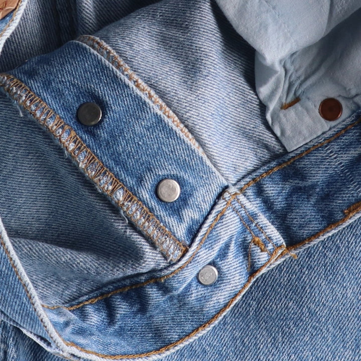 1990'S Levi's 501-0191 Straight Denim Pants, Made in USA, Men's Size W34 (approx.), Vintage cotton blue type Vintage Second Hand