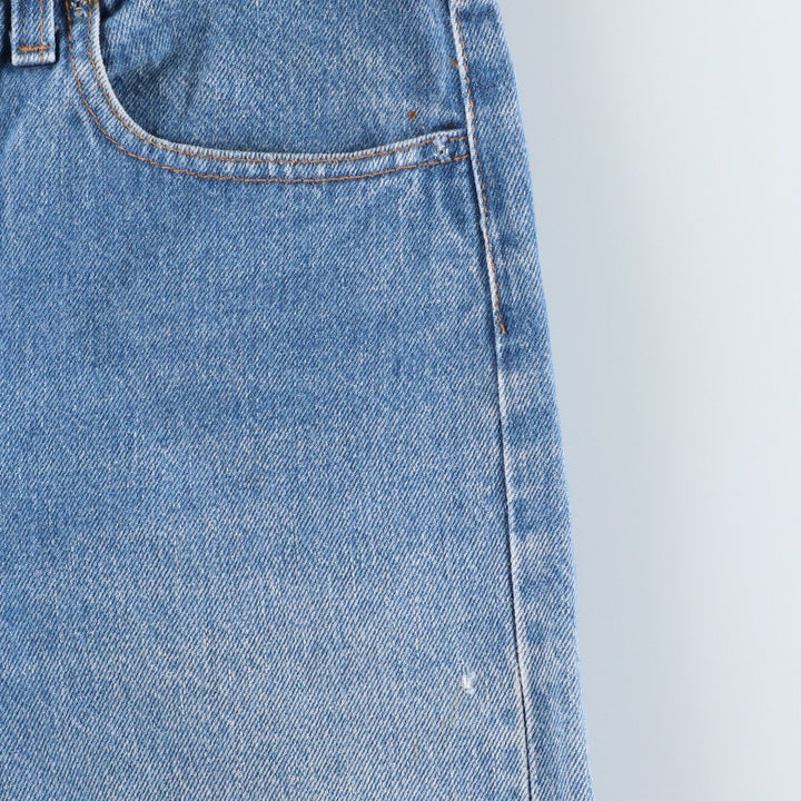~90'S Levi's Straight Denim Pants, Made in USA, Men's Size W29 (approx.), Vintage cotton blue type Vintage Second Hand