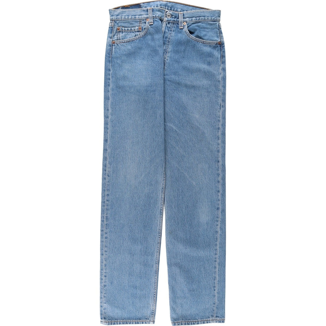 90'S Levi's 501-0193 Straight Denim Pants Made in USA Men's W31 Vintage cotton blue type Vintage Second Hand