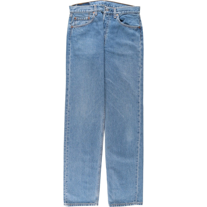 90'S Levi's 501-0193 Straight Denim Pants Made in USA Men's W31 Vintage cotton blue type Vintage Second Hand