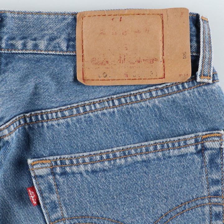 90'S Levi's 501-0193 Straight Denim Pants Made in USA Men's W31 Vintage cotton blue type Vintage Second Hand