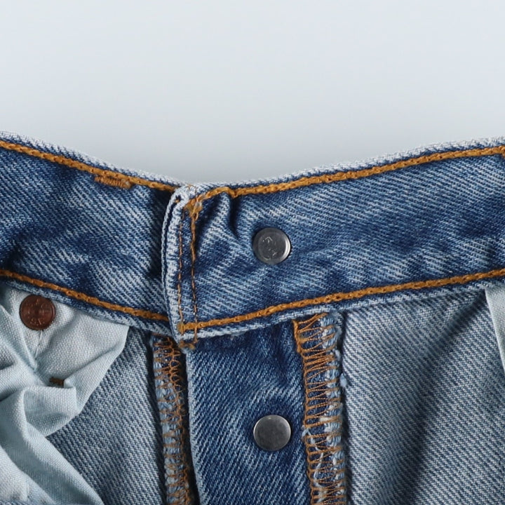 90'S Levi's 501-0193 Straight Denim Pants Made in USA Men's W31 Vintage cotton blue type Vintage Second Hand