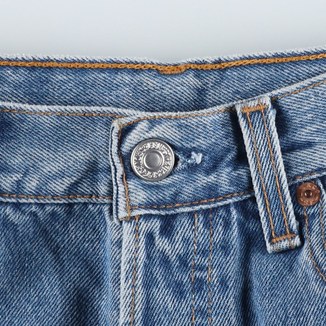 90'S Levi's 501-0193 Straight Denim Pants Made in USA Men's W31 Vintage cotton blue type Vintage Second Hand
