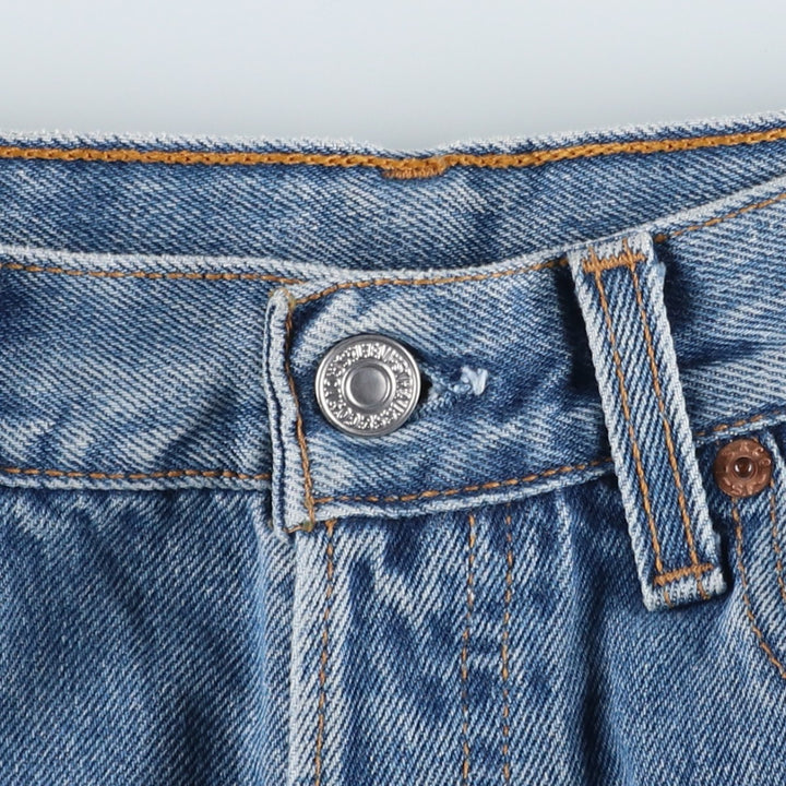 90'S Levi's 501-0193 Straight Denim Pants Made in USA Men's W31 Vintage cotton blue type Vintage Second Hand