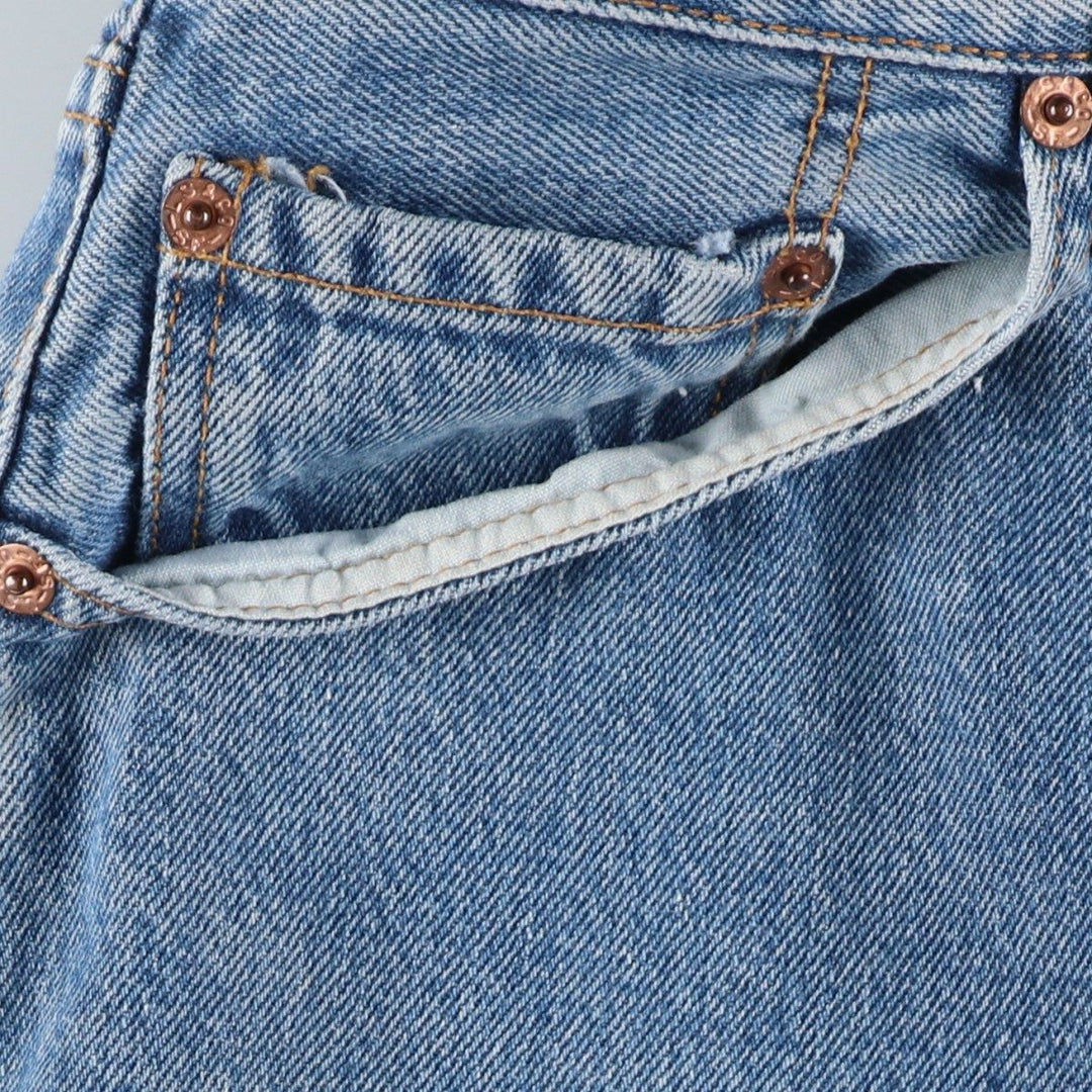 90'S Levi's 501-0193 Straight Denim Pants Made in USA Men's W31 Vintage cotton blue type Vintage Second Hand