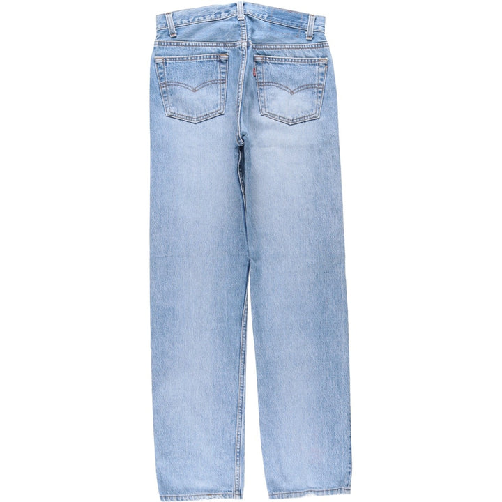 1990'S Levi's 501-5900 Straight Denim Pants, Made in USA, Men's Size W29 (approx.), Vintage cotton Blue type light blue Vintage Second Hand
