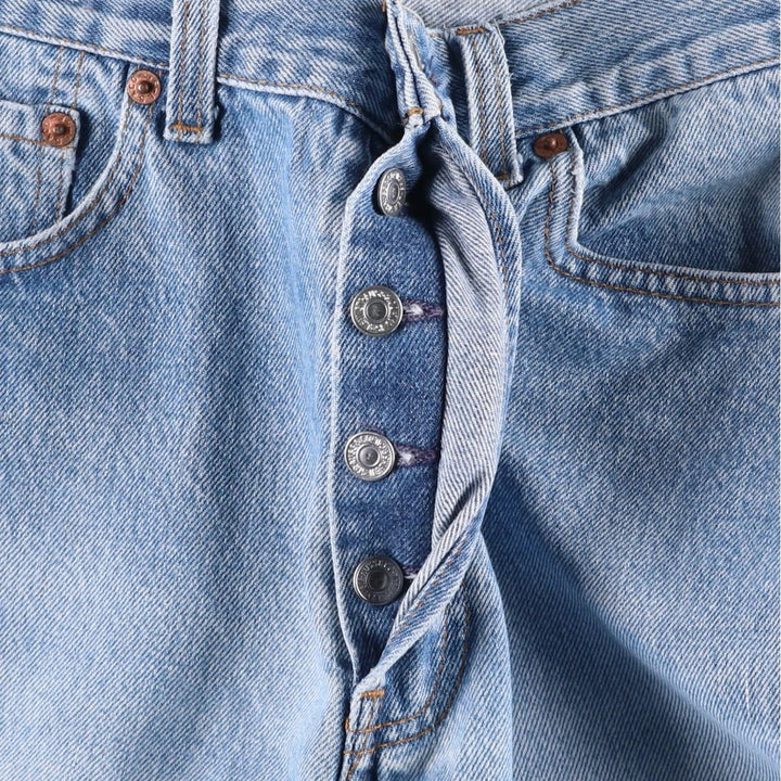 1990'S Levi's 501-5900 Straight Denim Pants, Made in USA, Men's Size W29 (approx.), Vintage cotton Blue type light blue Vintage Second Hand