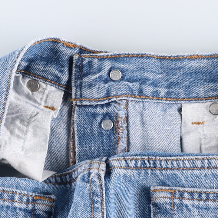 1990'S Levi's 501-5900 Straight Denim Pants, Made in USA, Men's Size W29 (approx.), Vintage cotton Blue type light blue Vintage Second Hand