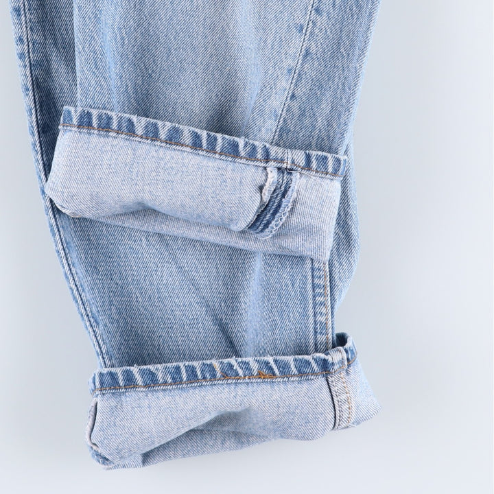 1990'S Levi's 501-5900 Straight Denim Pants, Made in USA, Men's Size W29 (approx.), Vintage cotton Blue type light blue Vintage Second Hand