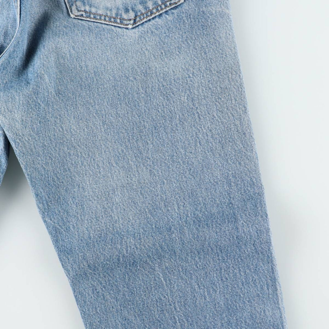 ~1990'S Levi's 501-0117 Straight Denim Pants, Made in USA, Men's Size W31 (approx.), Vintage cotton blue type Vintage Second Hand