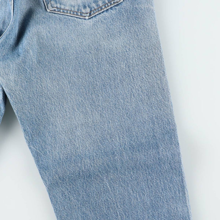 ~1990'S Levi's 501-0117 Straight Denim Pants, Made in USA, Men's Size W31 (approx.), Vintage cotton blue type Vintage Second Hand