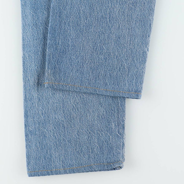 ~1990'S Levi's 501-0117 Straight Denim Pants, Made in USA, Men's Size W31 (approx.), Vintage cotton blue type Vintage Second Hand