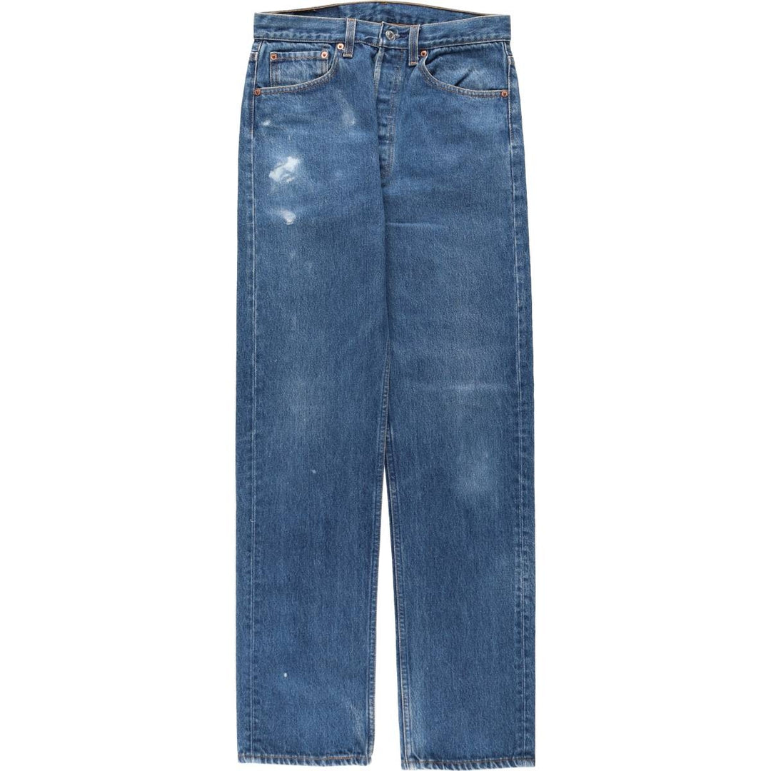 90'S Levi's 501-0000 Straight Denim Pants Made in USA Men's W30 Vintage cotton blue type Vintage Second Hand