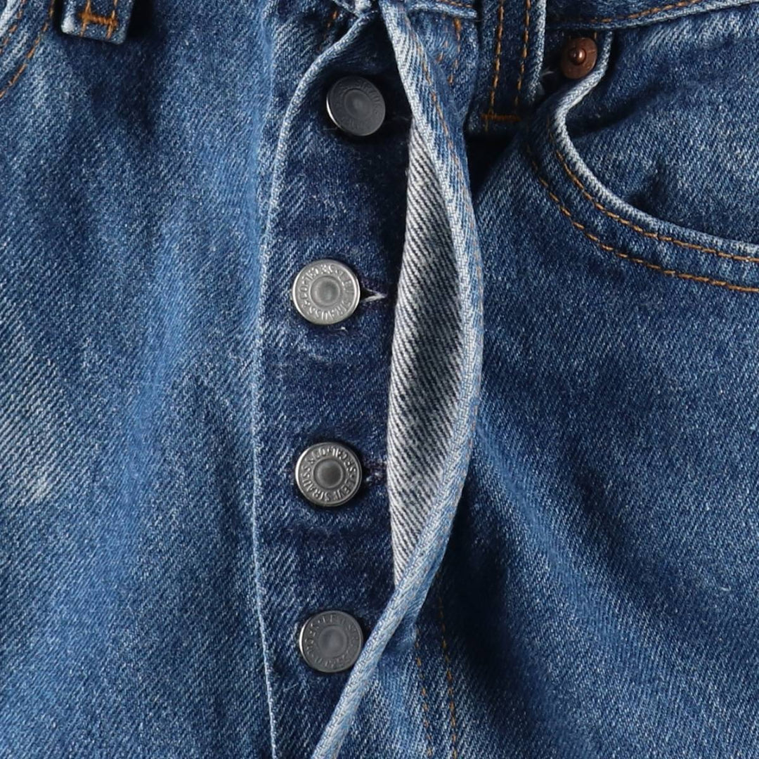 90'S Levi's 501-0000 Straight Denim Pants Made in USA Men's W30 Vintage cotton blue type Vintage Second Hand
