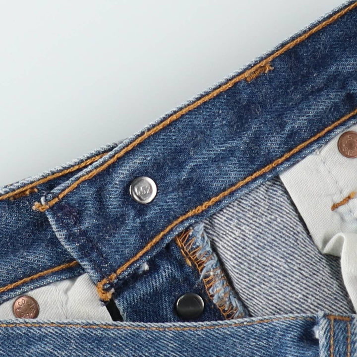 90'S Levi's 501-0000 Straight Denim Pants Made in USA Men's W30 Vintage cotton blue type Vintage Second Hand