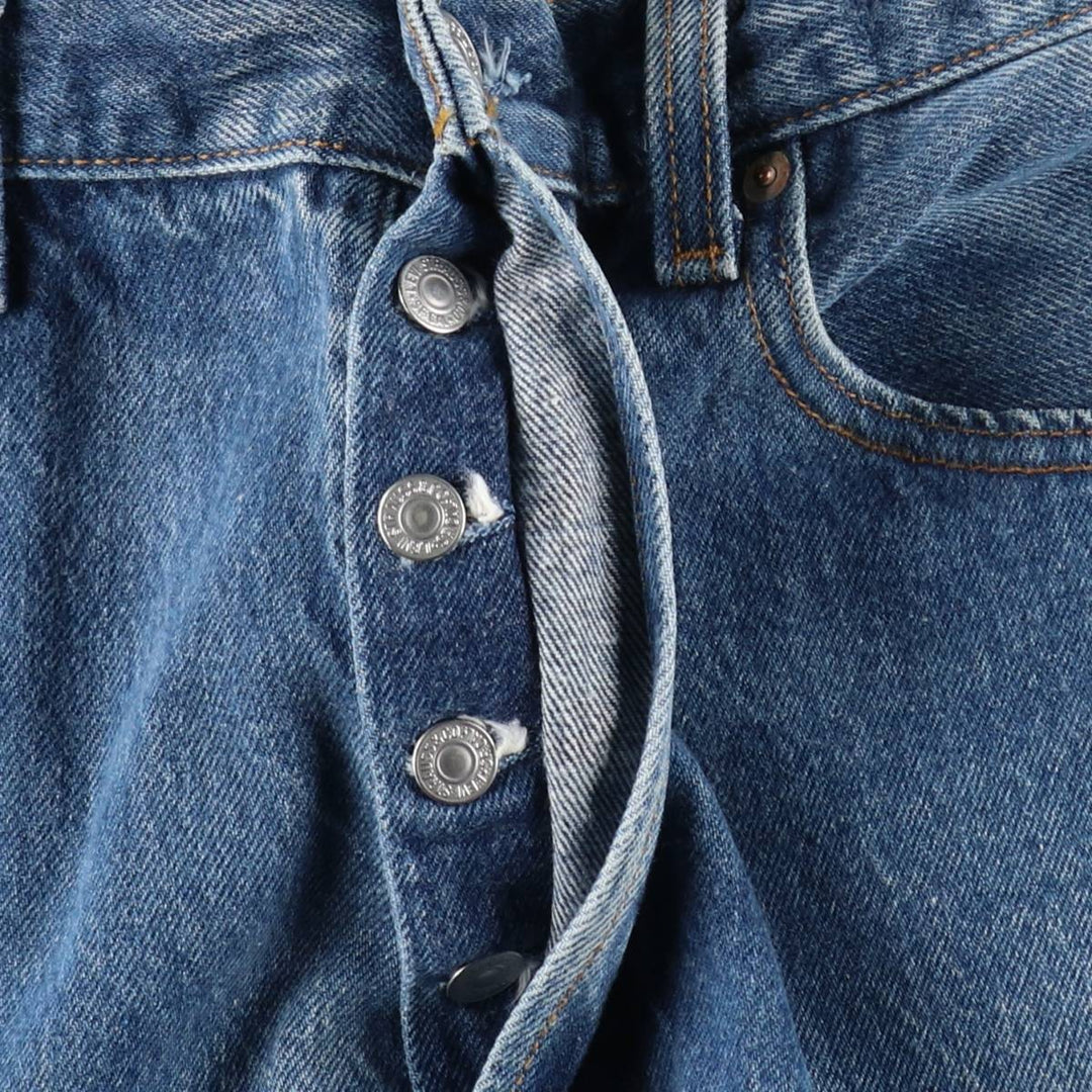 90'S Levi's 501-0000 Straight Denim Pants Made in USA Men's W34 Vintage cotton blue type Vintage Second Hand