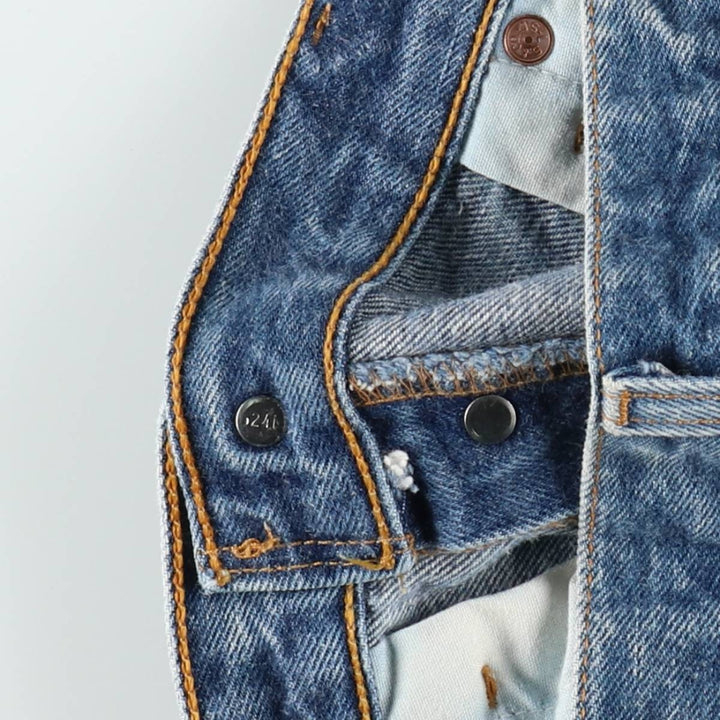 90'S Levi's 501-0000 Straight Denim Pants Made in USA Men's W34 Vintage cotton blue type Vintage Second Hand