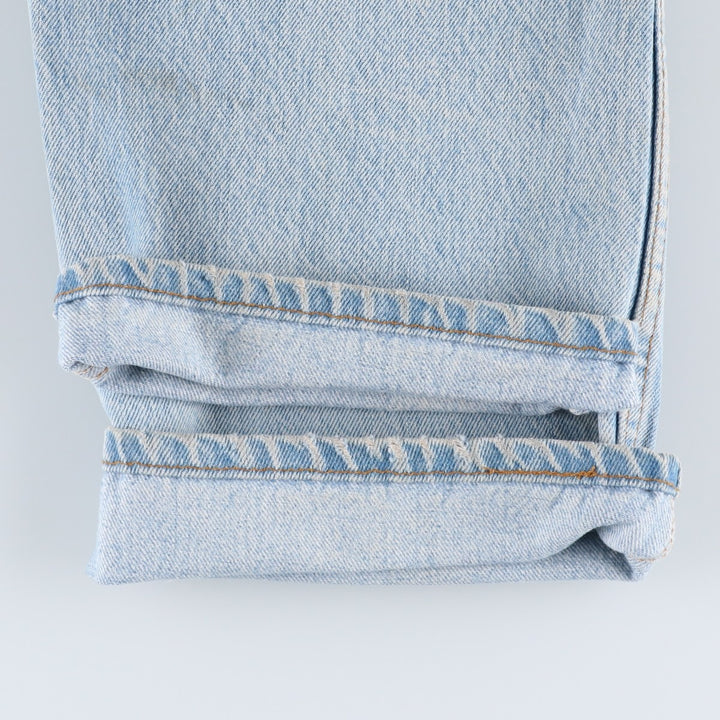 ~1990'S Levi's 501 Straight Denim Pants, Made in USA, Men's W34 (approx.), Vintage cotton blue type Vintage Second Hand