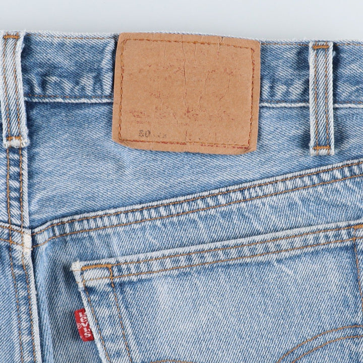 90'S Levi's 501-0000 Straight Denim Pants Made in USA Men's W31 Vintage cotton blue type Vintage Second Hand