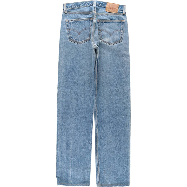 1990'S Levi's 1501-0117 Straight Denim Pants, Made in USA, Men's Size W31 (approx.), Vintage cotton blue type Vintage Second Hand