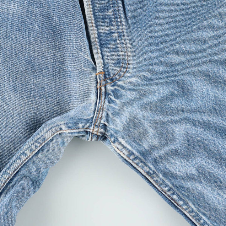 1990'S Levi's 1501-0117 Straight Denim Pants, Made in USA, Men's Size W31 (approx.), Vintage cotton blue type Vintage Second Hand