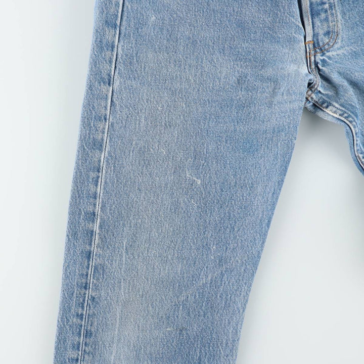1990'S Levi's 1501-0117 Straight Denim Pants, Made in USA, Men's Size W31 (approx.), Vintage cotton blue type Vintage Second Hand