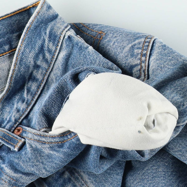 1990'S Levi's 1501-0117 Straight Denim Pants, Made in USA, Men's Size W31 (approx.), Vintage cotton blue type Vintage Second Hand