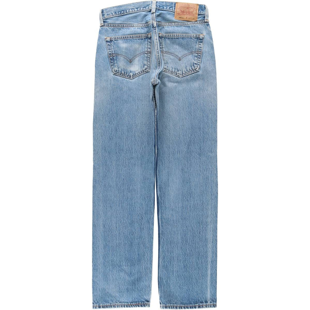 90'S Levi's 501-0000 Straight Denim Pants Made in USA Men's W30 Vintage cotton Blue type light blue Vintage Second Hand