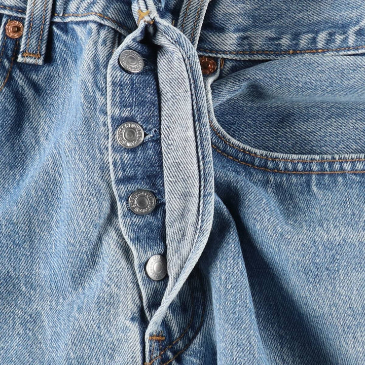 90'S Levi's 501-0000 Straight Denim Pants Made in USA Men's W30 Vintage cotton Blue type light blue Vintage Second Hand
