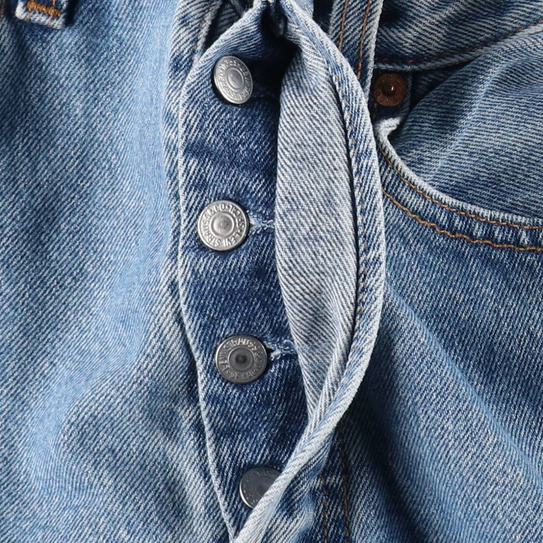 90'S Levi's 501-0193 Straight Denim Pants Made in USA Men's W31 Vintage cotton blue type Vintage Second Hand