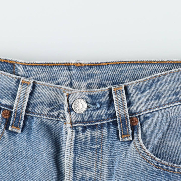 90'S Levi's 501-0193 Straight Denim Pants Made in USA Men's W31 Vintage cotton blue type Vintage Second Hand