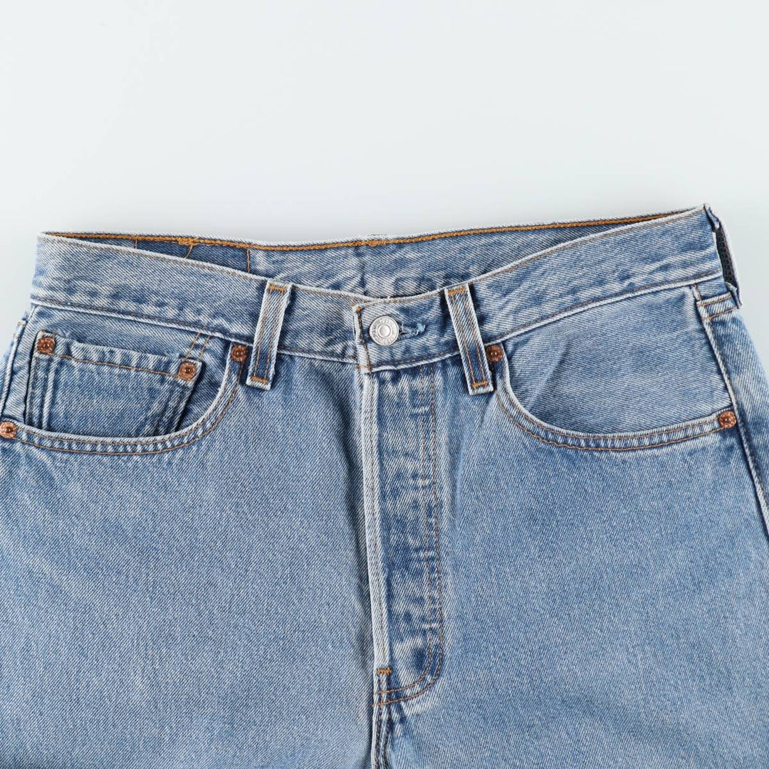 90'S Levi's 501-0193 Straight Denim Pants Made in USA Men's W31 Vintage cotton blue type Vintage Second Hand