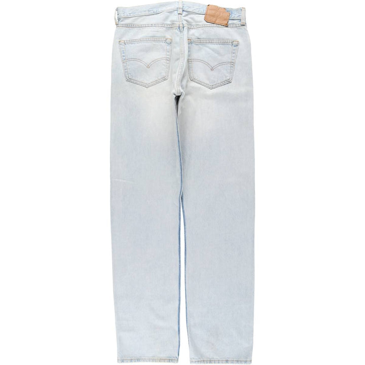 1990'S Levi's 501-0131 Straight Denim Pants, Made in USA, Men's Size W32 (approx.), Vintage cotton Blue type light blue Vintage Second Hand