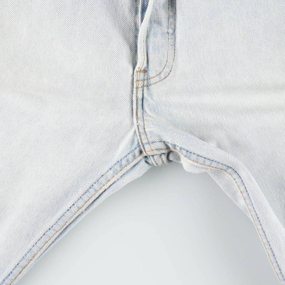1990'S Levi's 501-0131 Straight Denim Pants, Made in USA, Men's Size W32 (approx.), Vintage cotton Blue type light blue Vintage Second Hand