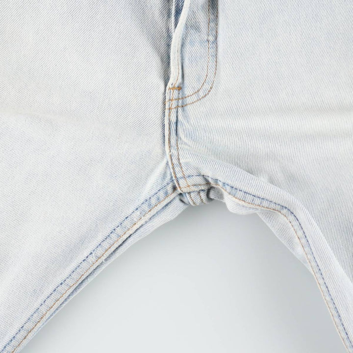 1990'S Levi's 501-0131 Straight Denim Pants, Made in USA, Men's Size W32 (approx.), Vintage cotton Blue type light blue Vintage Second Hand