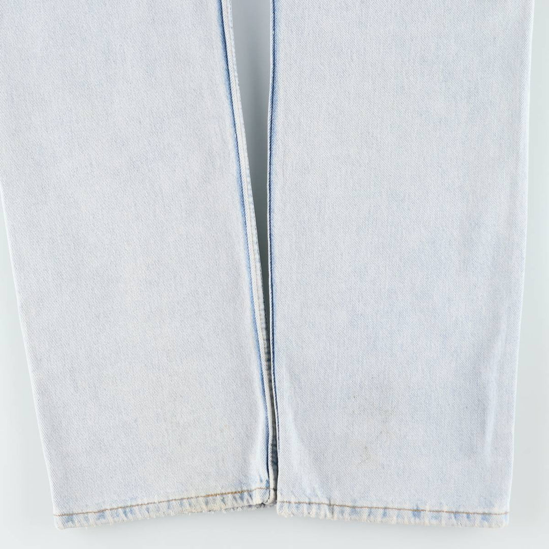 1990'S Levi's 501-0131 Straight Denim Pants, Made in USA, Men's Size W32 (approx.), Vintage cotton Blue type light blue Vintage Second Hand