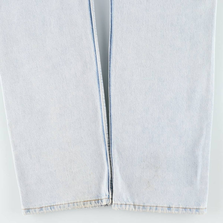1990'S Levi's 501-0131 Straight Denim Pants, Made in USA, Men's Size W32 (approx.), Vintage cotton Blue type light blue Vintage Second Hand