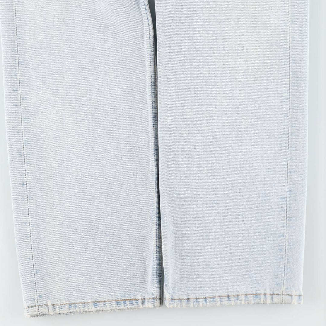 1990'S Levi's 501-0131 Straight Denim Pants, Made in USA, Men's Size W32 (approx.), Vintage cotton Blue type light blue Vintage Second Hand