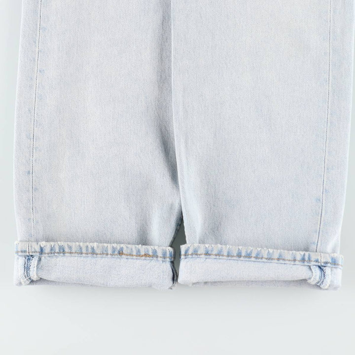 1990'S Levi's 501-0131 Straight Denim Pants, Made in USA, Men's Size W32 (approx.), Vintage cotton Blue type light blue Vintage Second Hand