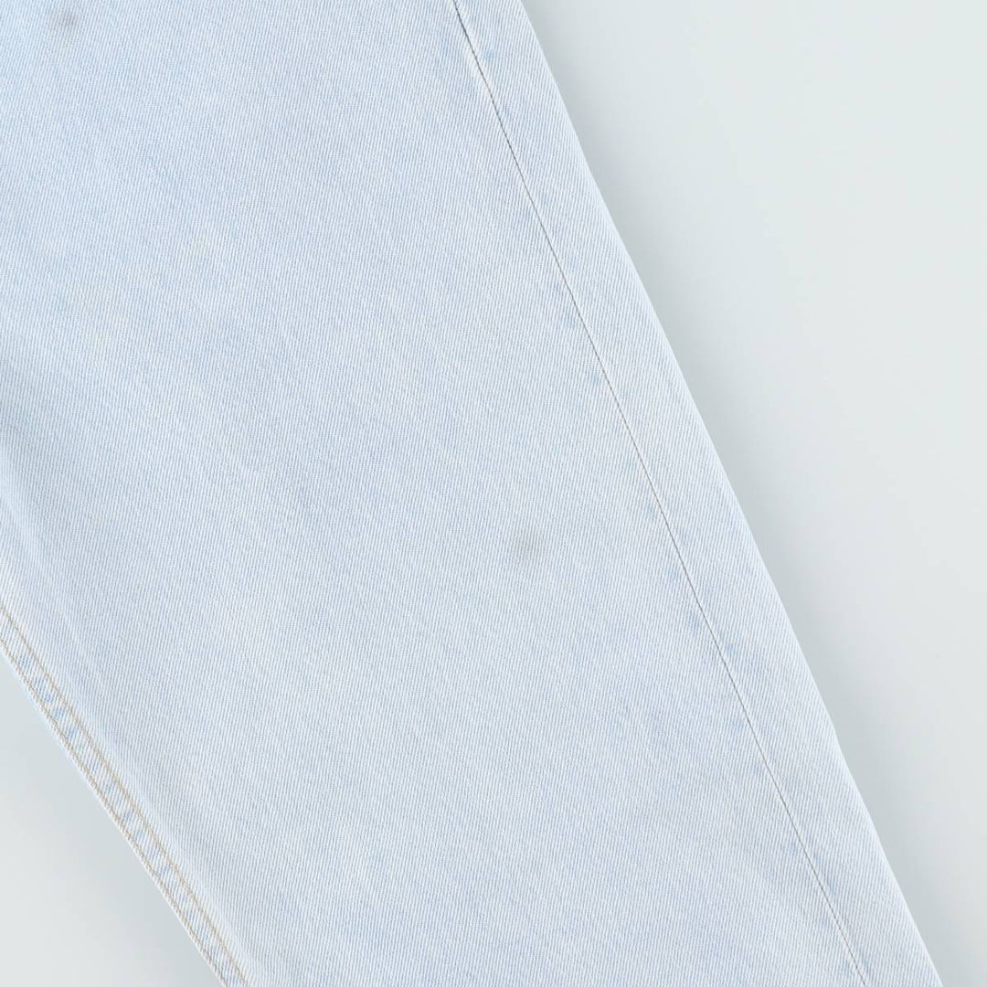 2000'S Levi's 501 Straight Denim Pants, Made in USA, Men's Size W32 (approx.) cotton Blue type light blue Vintage Second Hand