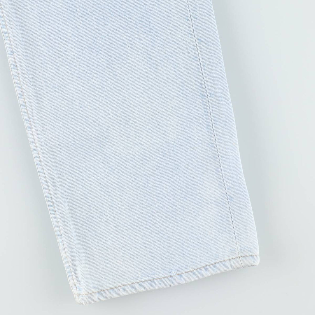 2000'S Levi's 501 Straight Denim Pants, Made in USA, Men's Size W32 (approx.) cotton Blue type light blue Vintage Second Hand