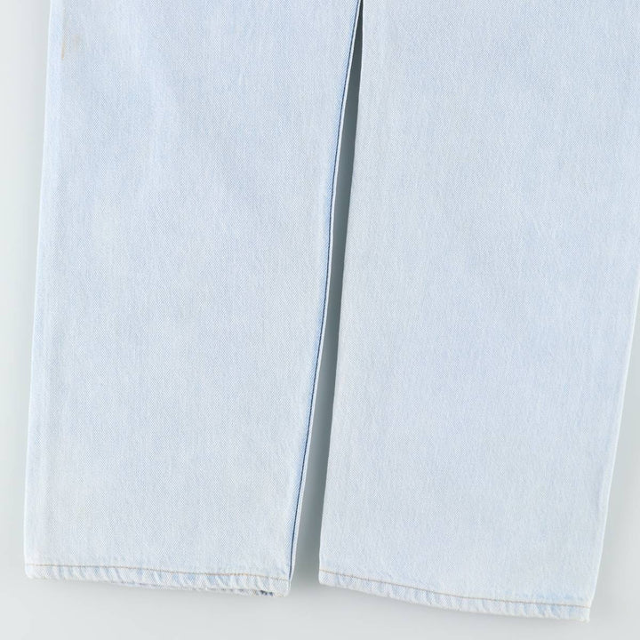 2000'S Levi's 501 Straight Denim Pants, Made in USA, Men's Size W32 (approx.) cotton Blue type light blue Vintage Second Hand