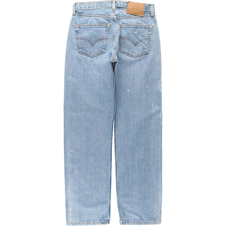 90'S Levi's 501-0193 Straight Denim Pants Made in USA Men's W30 Vintage cotton blue type Vintage Second Hand