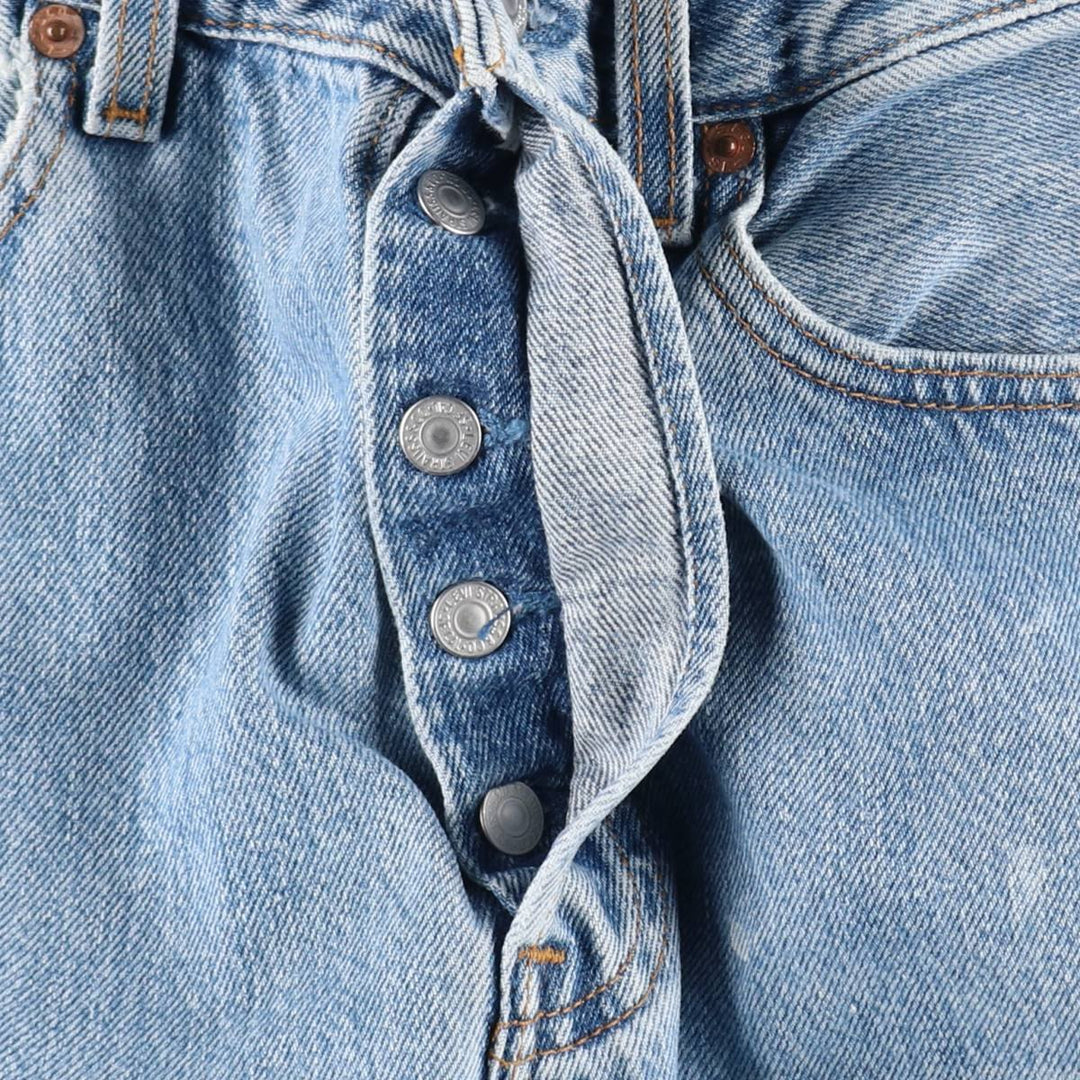 90'S Levi's 501-0193 Straight Denim Pants Made in USA Men's W30 Vintage cotton blue type Vintage Second Hand