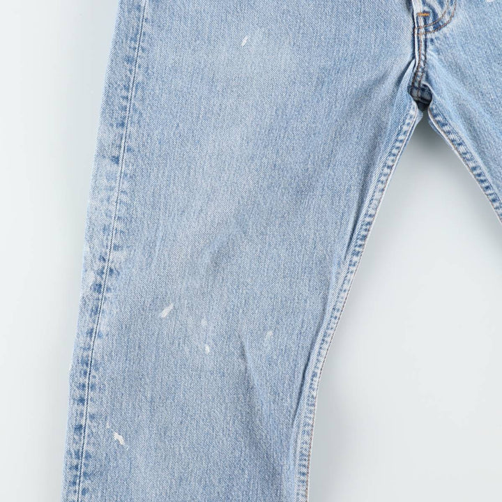 90'S Levi's 501-0193 Straight Denim Pants Made in USA Men's W30 Vintage cotton blue type Vintage Second Hand