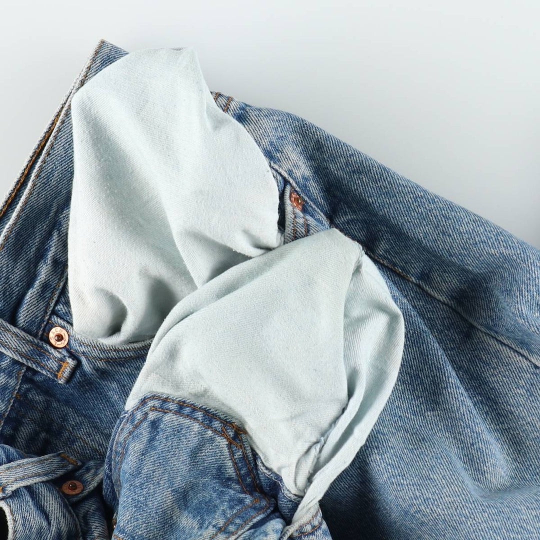 ~1990'S Levi's 501-0191 Straight Denim Pants, Made in USA, Men's Size W31 (approx.), Vintage cotton blue type Vintage Second Hand