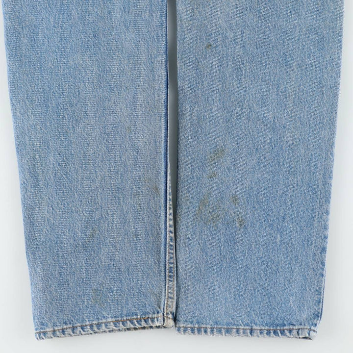 ~1990'S Levi's 501-0191 Straight Denim Pants, Made in USA, Men's Size W31 (approx.), Vintage cotton blue type Vintage Second Hand