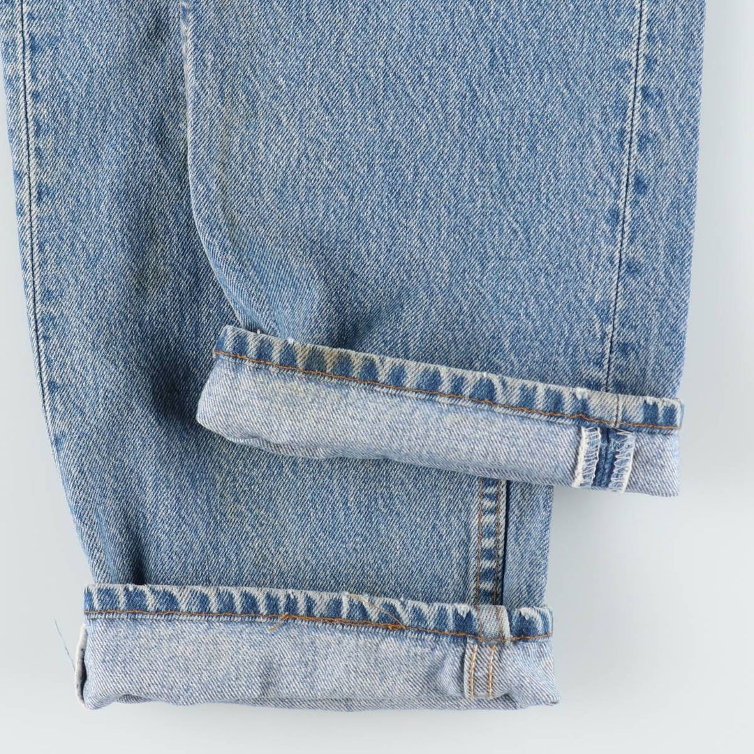 ~1990'S Levi's 501-0191 Straight Denim Pants, Made in USA, Men's Size W31 (approx.), Vintage cotton blue type Vintage Second Hand