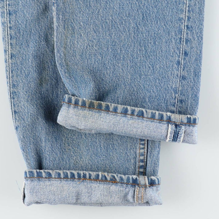 ~1990'S Levi's 501-0191 Straight Denim Pants, Made in USA, Men's Size W31 (approx.), Vintage cotton blue type Vintage Second Hand